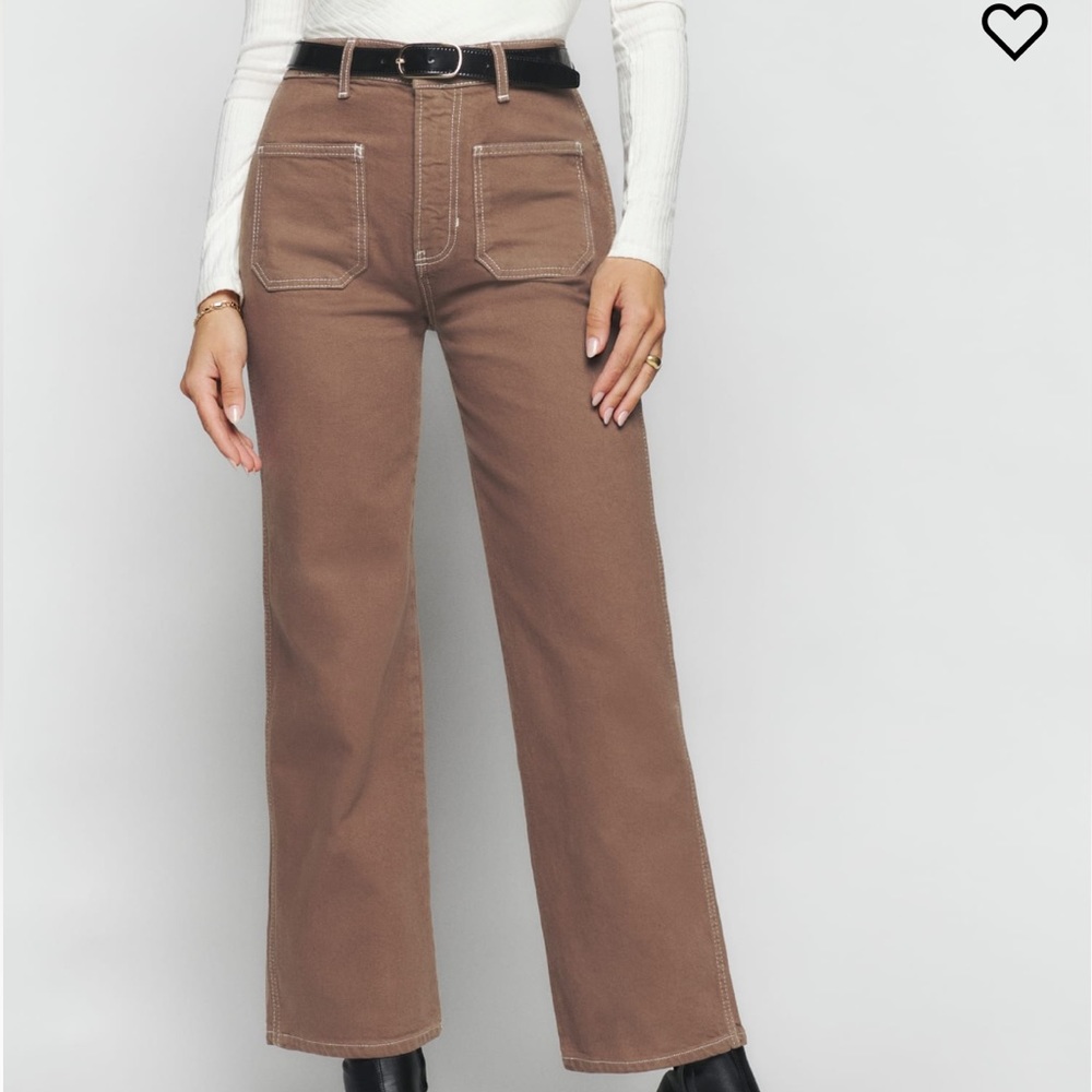 Shitake Alyssa High Rise Wide Leg Jeans